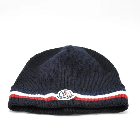 Mössa, Moncler Berretto, mörkblå, troligen FW 2019/2020- kollektionen, one size, fint skick, inga tillbehör.