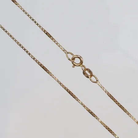 Halskedja Venezia, längd 51cm, bredd 1mm, 18K Vikt: 4,6 g
