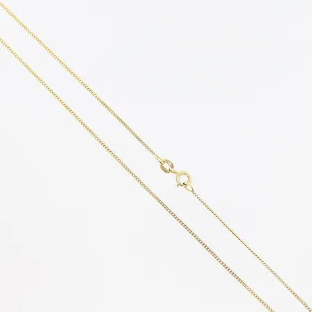 Kedja Pansar, 46,5cm, bredd 1mm, 18K Vikt: 2,8 g