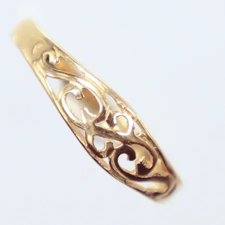 Ring, Ø17, 18K Vikt: 1,2 g