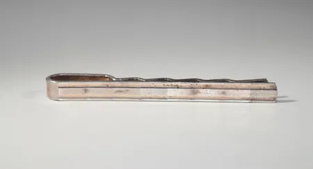 Slipshållare silver, längd 5cm bredd 4mm 835/1000 Vikt: 4,6 g