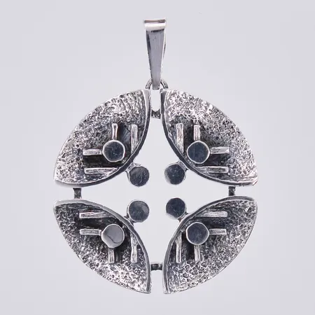Hänge Ø 42mm, OOG 830 H X9 svensk importstämpel, silver Vikt: 15,3 g