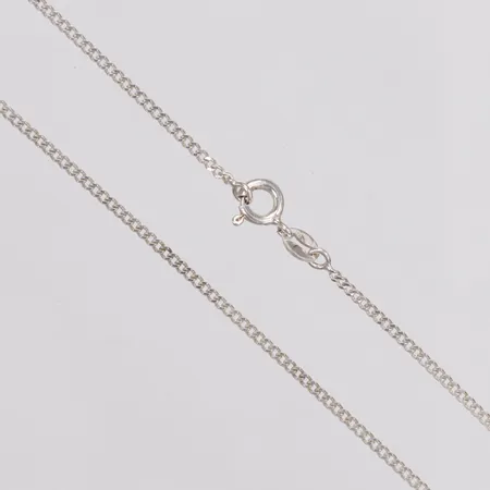 Kedja, Pansar, längd 38cm, bredd 1,6mm, 925/1000 silver  Vikt: 2,5 g