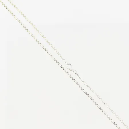 Kedja Thomas Sabo, Ärtlänk, 45,5cm, bredd 2mm,  silver 925/1000. Vikt: 4 g