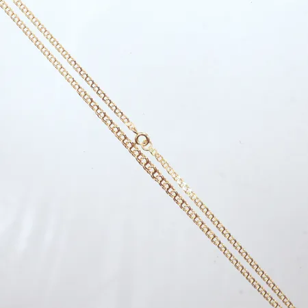 Collier doserad Bismarck, längd 42,5mm, bredd 2,7-4,3mm, 18K Vikt: 5,5 g