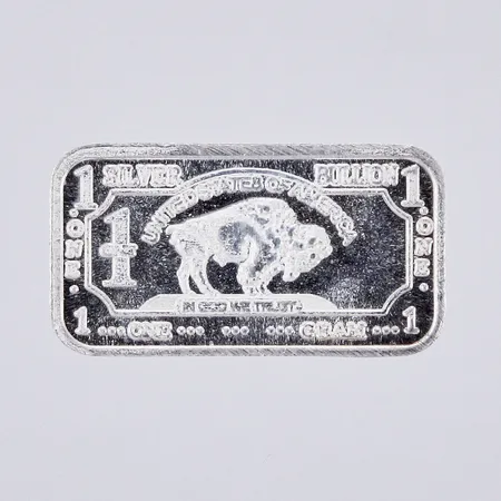 Tacka, 1,5x0,8cm, 999/1000, silver Vikt: 1 g