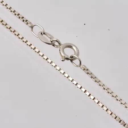 Kedja i silver, 70,5cm, Venezia, bredd 1,2mm, 925/1000, vikt 6,44g.