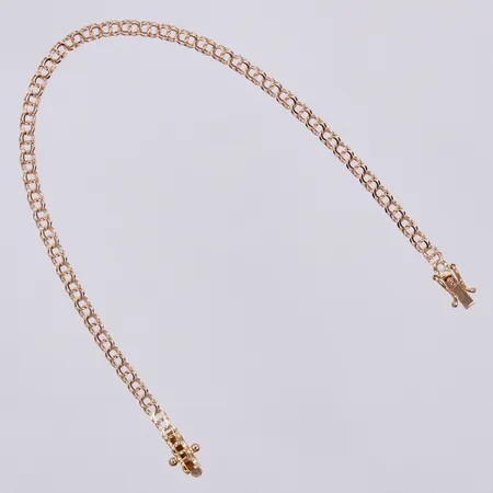Armband Bismarck, längd: ca 18,3cm, bredd: ca 3mm, NSE, N S E Guldvaru Aktiebolag, Köping, år 1996, 18K  Vikt: 3,2 g