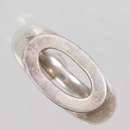 Ring stl 19 bredd 3-10mm, GHA silver 925/1000 Vikt: 6,9 g