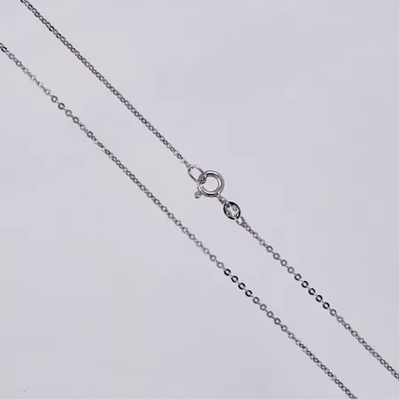 Kedja, längd ca 41,5cm, bredd ca 1mm, 925/1000 silver Vikt: 1,2 g
