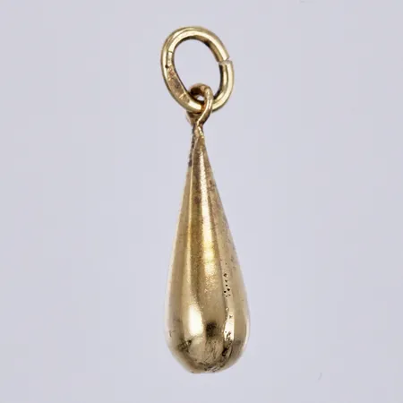 Hänge, längd ca 18mm, bredd ca 1-4mm,  i förgyllt 835/1000 silver Vikt: 0,4 g