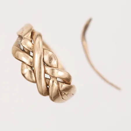 Ring, defekt, 14K Vikt: 3,7 g