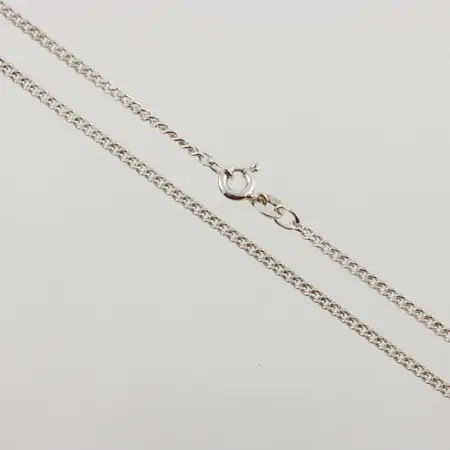 Kedja Pansar, längd 60cm, bredd 2mm, silver 835/1000 Vikt: 6,7 g