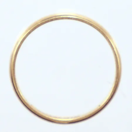 Ring, Ø7½, gravyr, 18K Vikt: 1,9 g