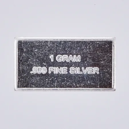 Tacka, 1,5cmX0,8cm, 999/1000, silver Vikt: 1 g