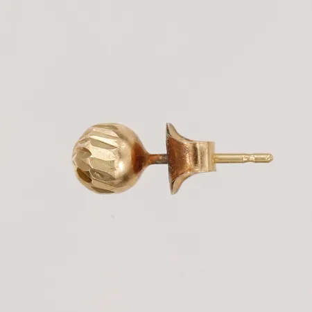 Ett udda örhänge, Ø5 mm, 18K guld. Vikt: 0,4 g