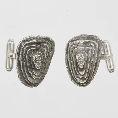 Manschettknappar, 28 x 21mm, silver 925 Vikt: 15,8 g