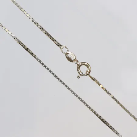 Halskedja Venezia, längd 80cm, 1mm, silver, 925/1000 Vikt: 6 g