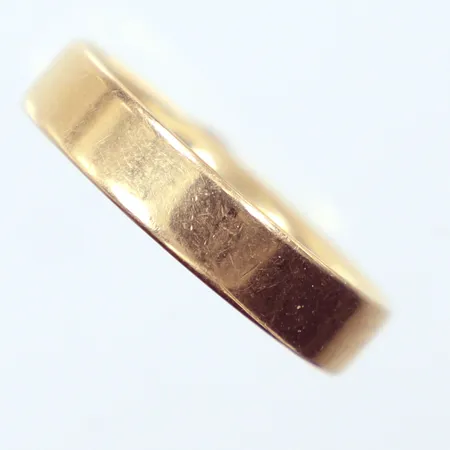 Ring, Ø19¼, gravyr, 18K Vikt: 7,6 g