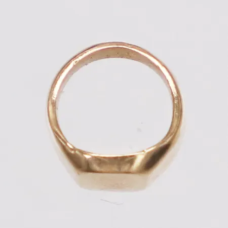 Hänge, klackring, längd 7mm, bredd 1,5-4,8mm, 18K  Vikt: 0,6 g