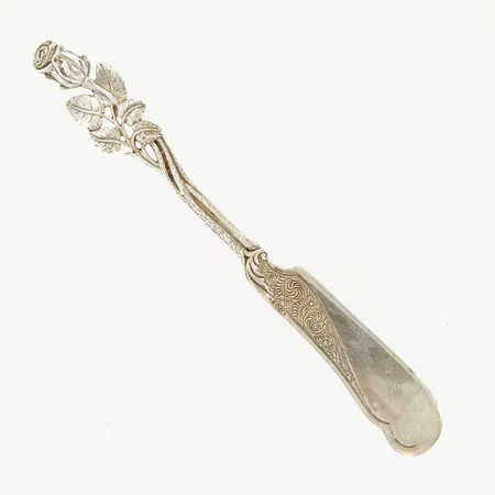 Smörkniv, 17,6cm, silver 830/1000 Vikt: 30,5 g