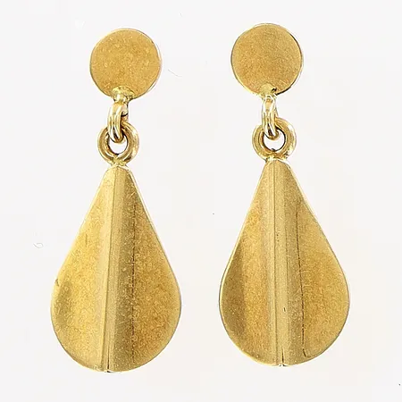 Ett par örhängen, 20mm, 18K Vikt: 1,5 g