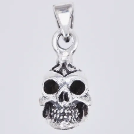 Hänge längd ca 23mm, bredd ca 2-9mm, ostämplad, silver Vikt: 5,5 g