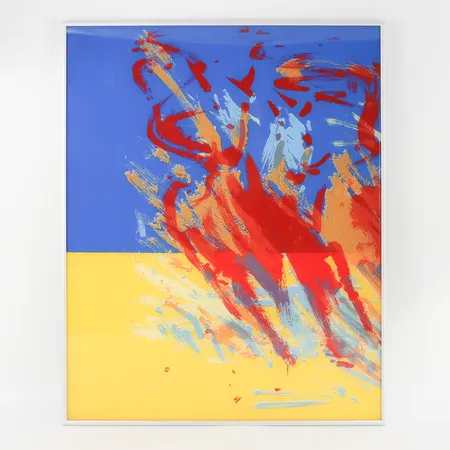 Oidentifierad konstnär parmålningar på glas,signerade, 60x48 cm, Skickas ej. Vikt: 0 g Specialfrakt, kontakta pantbankskontoret för mer information.
