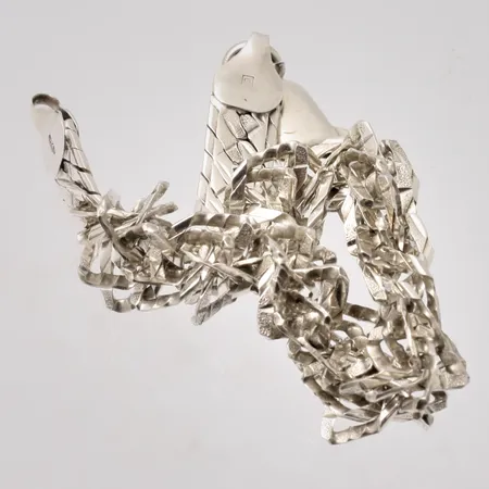 Defekt silver, 925/1000, vikt 11,58g.