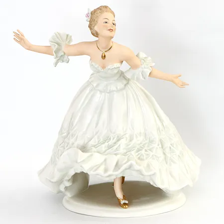 Figurin Wallendorf, nr: 1497/II, ca 26cm, bredd: ca 21cm,  