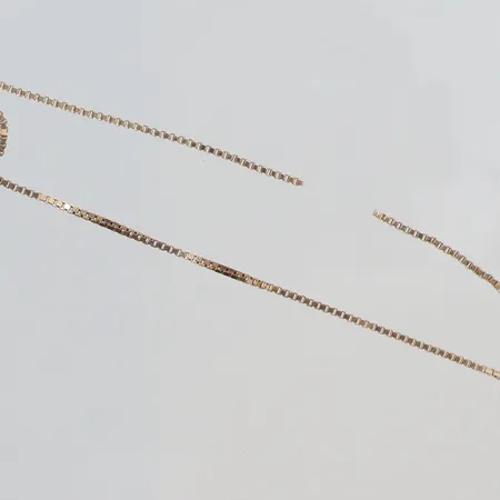 Halskedja Venezia, defekt/trasig, 18K Vikt: 3,6 g