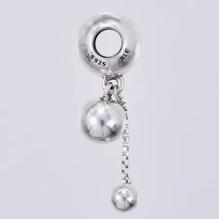 Hänge, Pandora, längd: ca 3cm, bredd: ca 10mm, 925/1000 silver  Vikt: 6 g