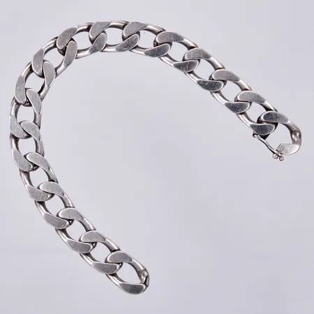 Armband pansar, längd: ca 20cm, bredd: ca 11mm, 925/1000, silver Vikt: 46,1 g