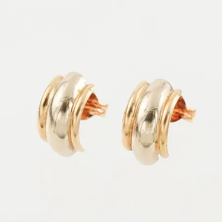 Örhängen paret, höjd ca 12 mm, 18k. Vikt: 1,2 g