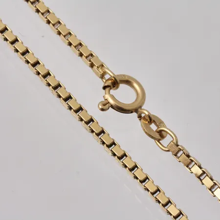 Kedja i 18K guld, 71cm, Venezia, bredd 1,9mm, vikt 21,38g.