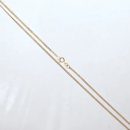 Kedja Pansar, längd 43cm, bredd 1,8mm, 14K Vikt: 3,9 g