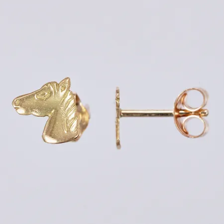 Ett par örhängen ca 6x6mm, 18K Vikt: 0,6 g