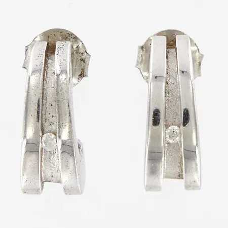 Ett par örhängen, 15x5mm, silver 925/1000 Vikt: 4,1 g