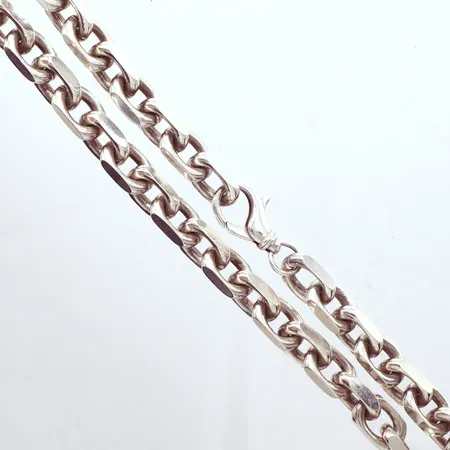 Kedja Ankar,  silver 925/1000, längd 52cm, bredd 12,40mm,  Vikt: 242,2 g