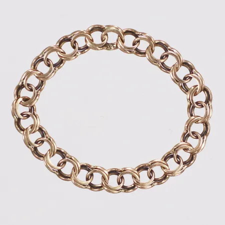Ring, Bismarck, stl 20¼, bredd 3,3mm, rörlig, 18K  Vikt: 1 g