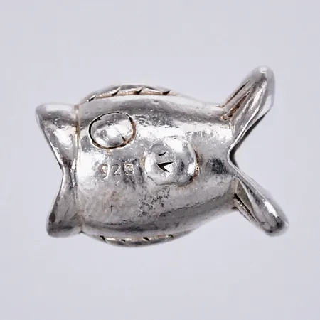 Berlock, ca 12x8mm, 925/1000silver Vikt: 2,4 g