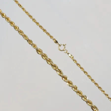 Halskedja doserad Cordell, längd 45,5cm, bredd 1-3mm, 18K Vikt: 3,8 g