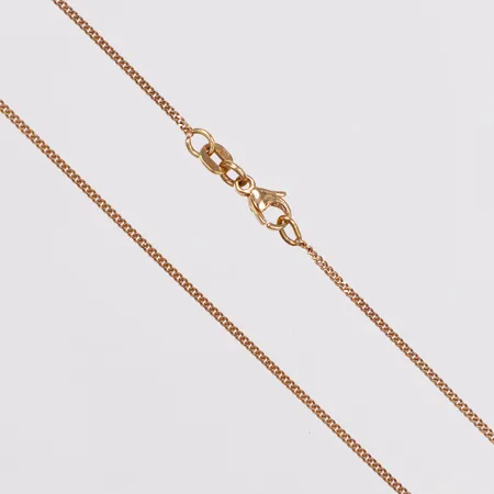 Kedja, Pansar, längd 40,5cm, bredd 1,2mm, Francke Gust, 18K  Vikt: 2,9 g