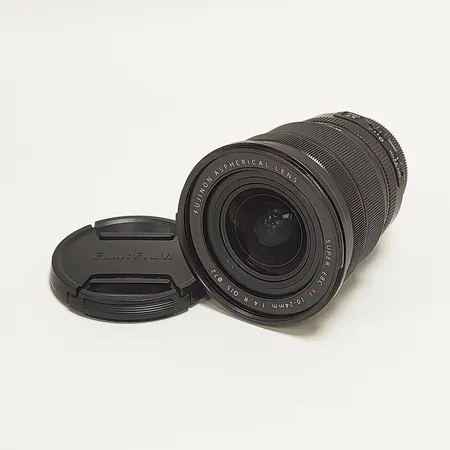 Objektiv Fujinom 10-24mm, snr: 94A21841, slitage, damm på lins, skyddslock, inga övriga tillbehör  Skickas med postpaket.
