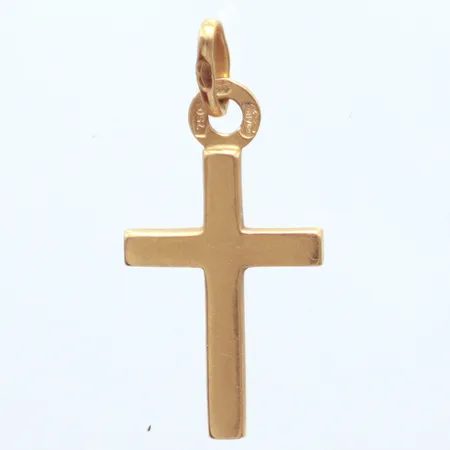 Hänge kors, längd 2,5cm, 18k Vikt: 0,7 g