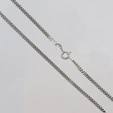 Kedja Pansar 50cm bredd 2mm silver 925/1000 Vikt: 8,4 g