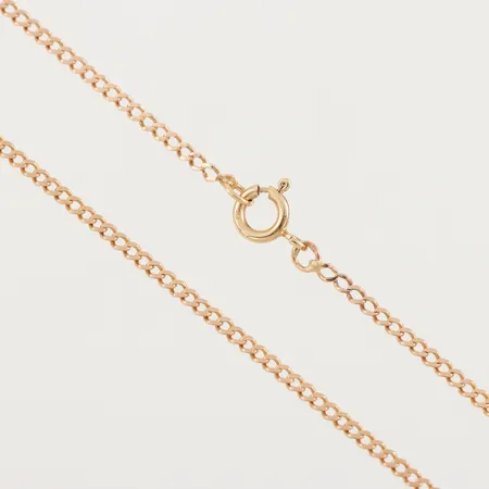 Collier Pansar, längd ca 50 cm, bredd 2.2 mm, 18k. Vikt: 6,1 g