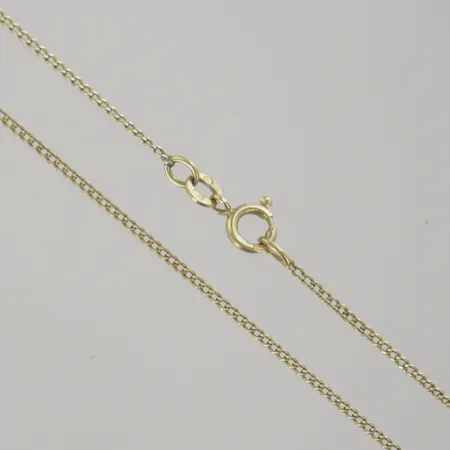 Halskedja pansar, längd 52 cm, bredd 1,3 mm, 18K  Vikt: 3,3 g