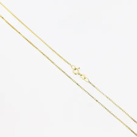 Kedja Venezia, 38,5cm, bredd 1mm, 18K Vikt: 3,8 g