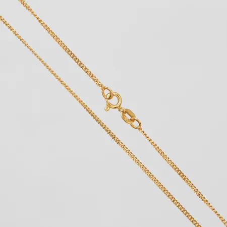 Kedja, Pansar, längd: 45cm, bredd: 1,3mm, Balestra, 14K Vikt: 3,2 g